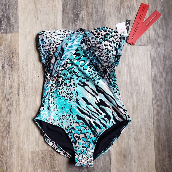 jantzen tummy control swimwear